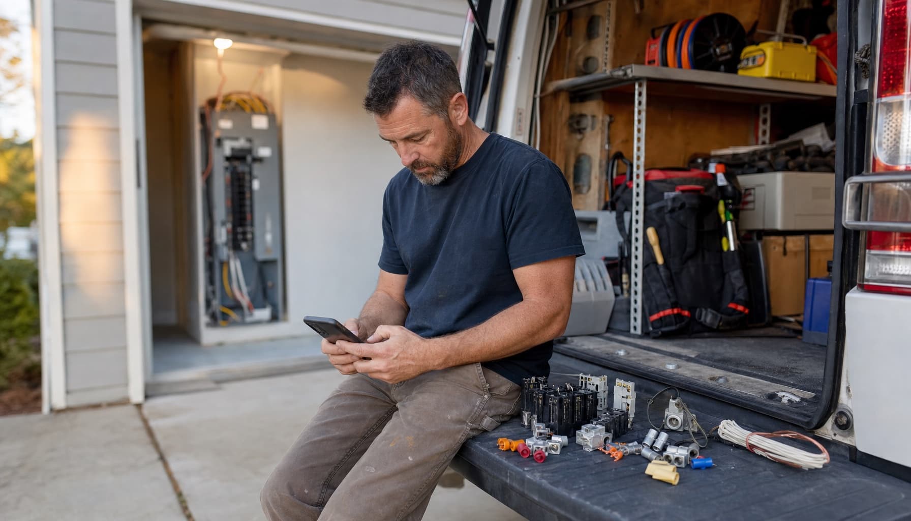 Electrical Contractor Time and Material Billing Software
