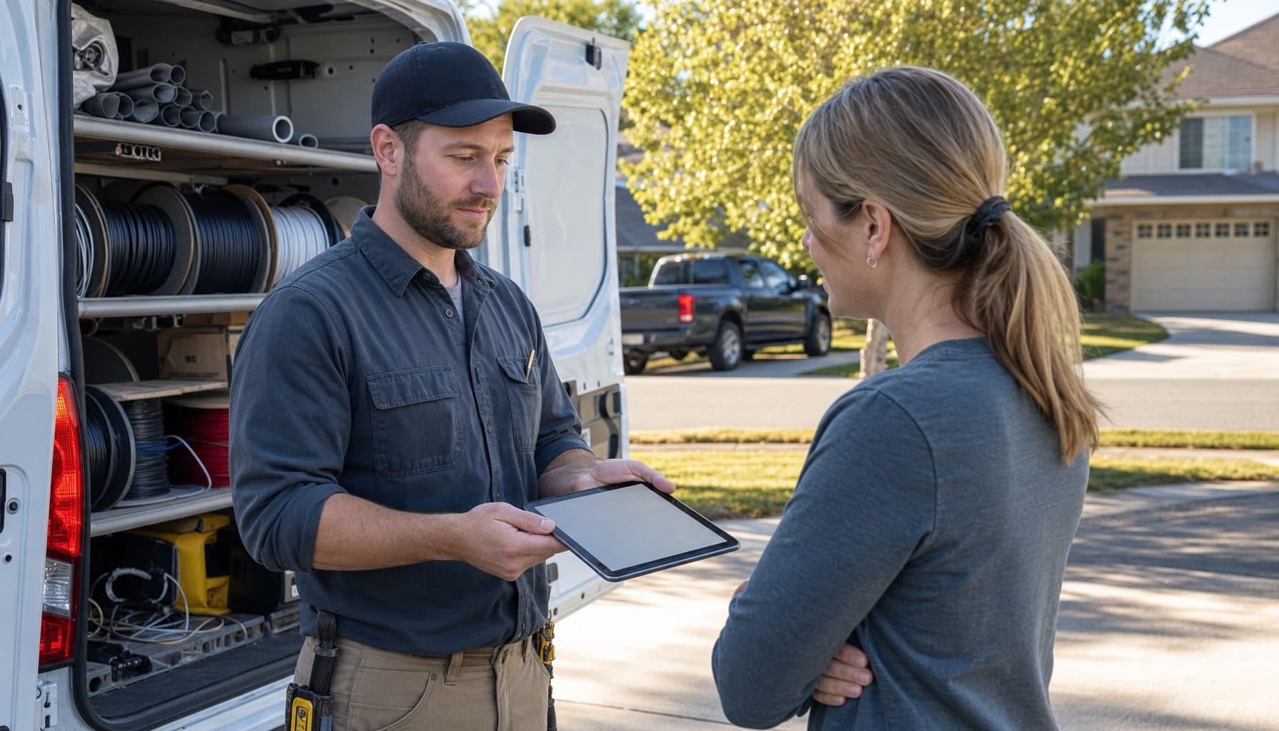 Electrician Invoicing Software: The Tailgate Test