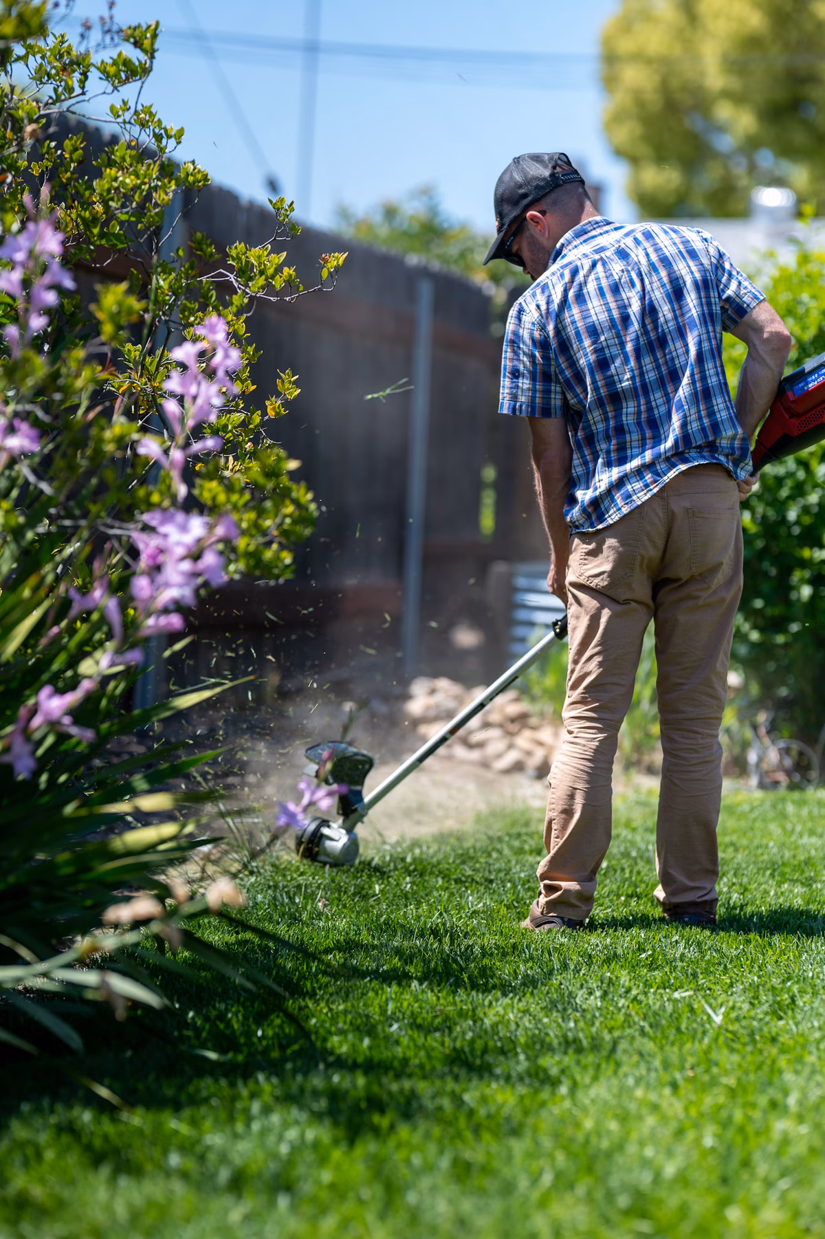 Lawn care professional